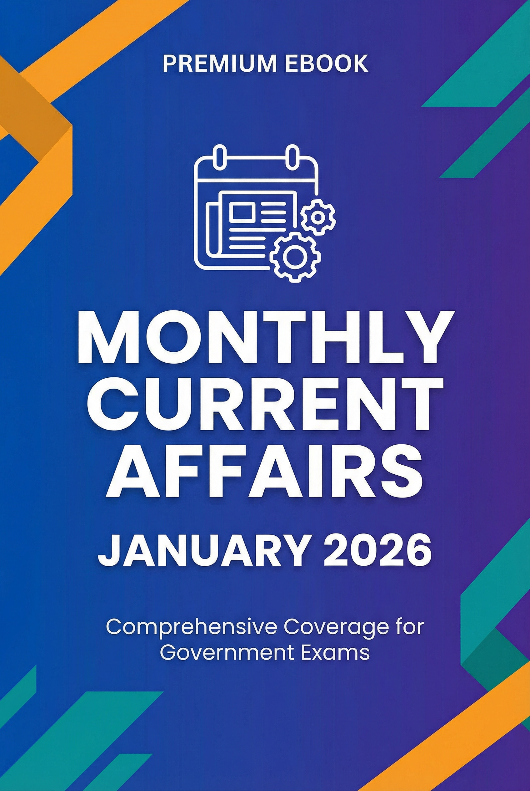 Monthly Current Affairs – January 2026