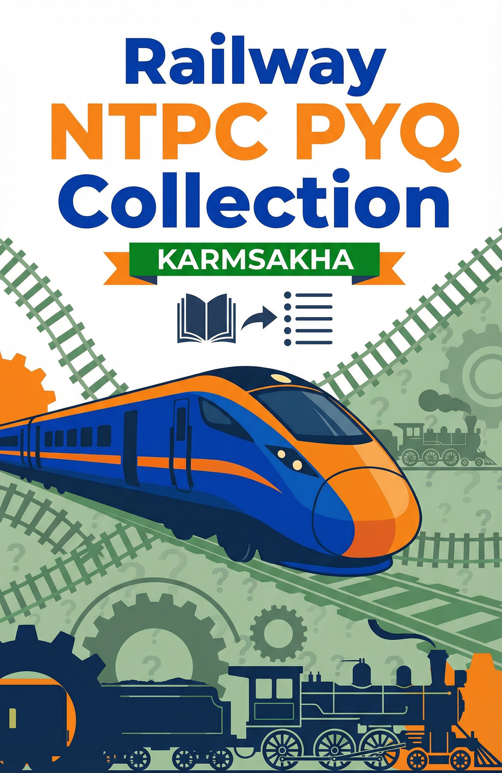 Railway NTPC PYQ Collection 2019-2025 cover