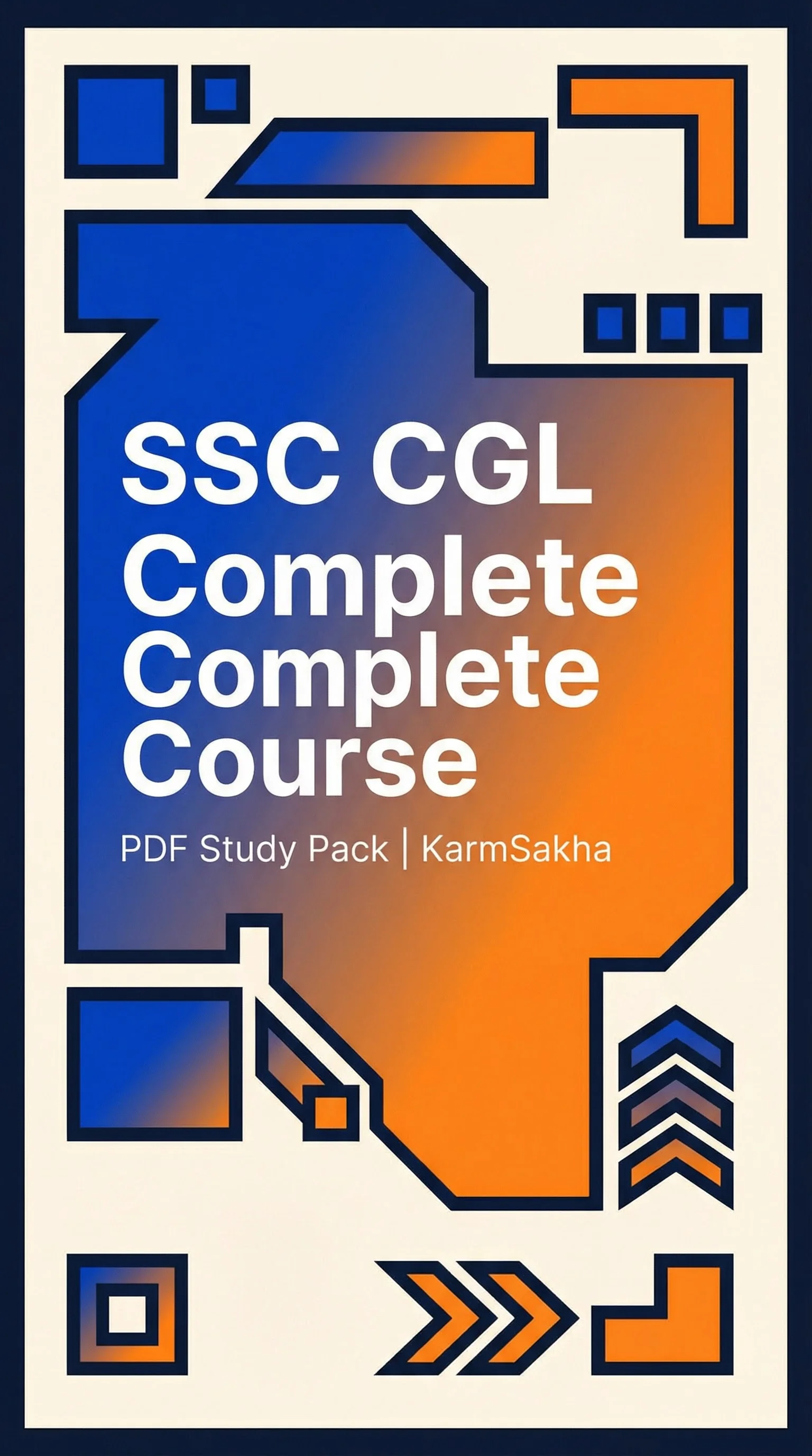 SSC CGL Complete Course cover