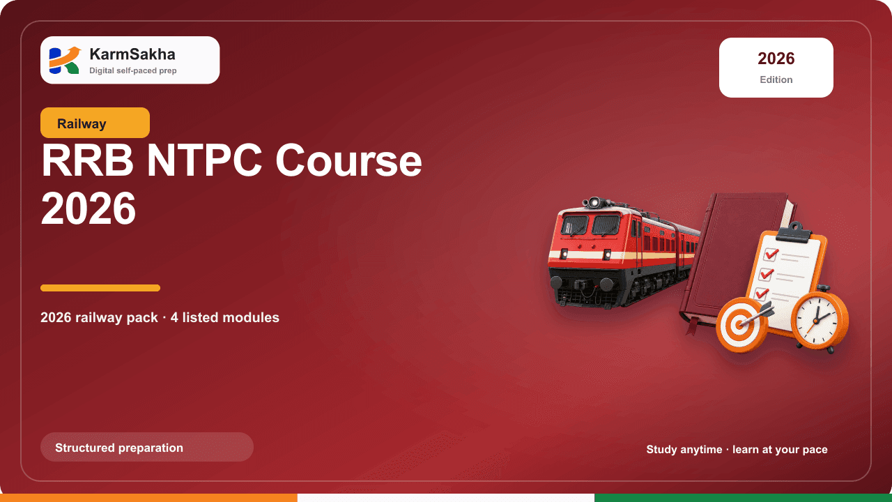 RRB NTPC Complete Course 2026 course cover